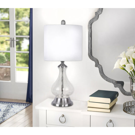 Glass Table Lamp