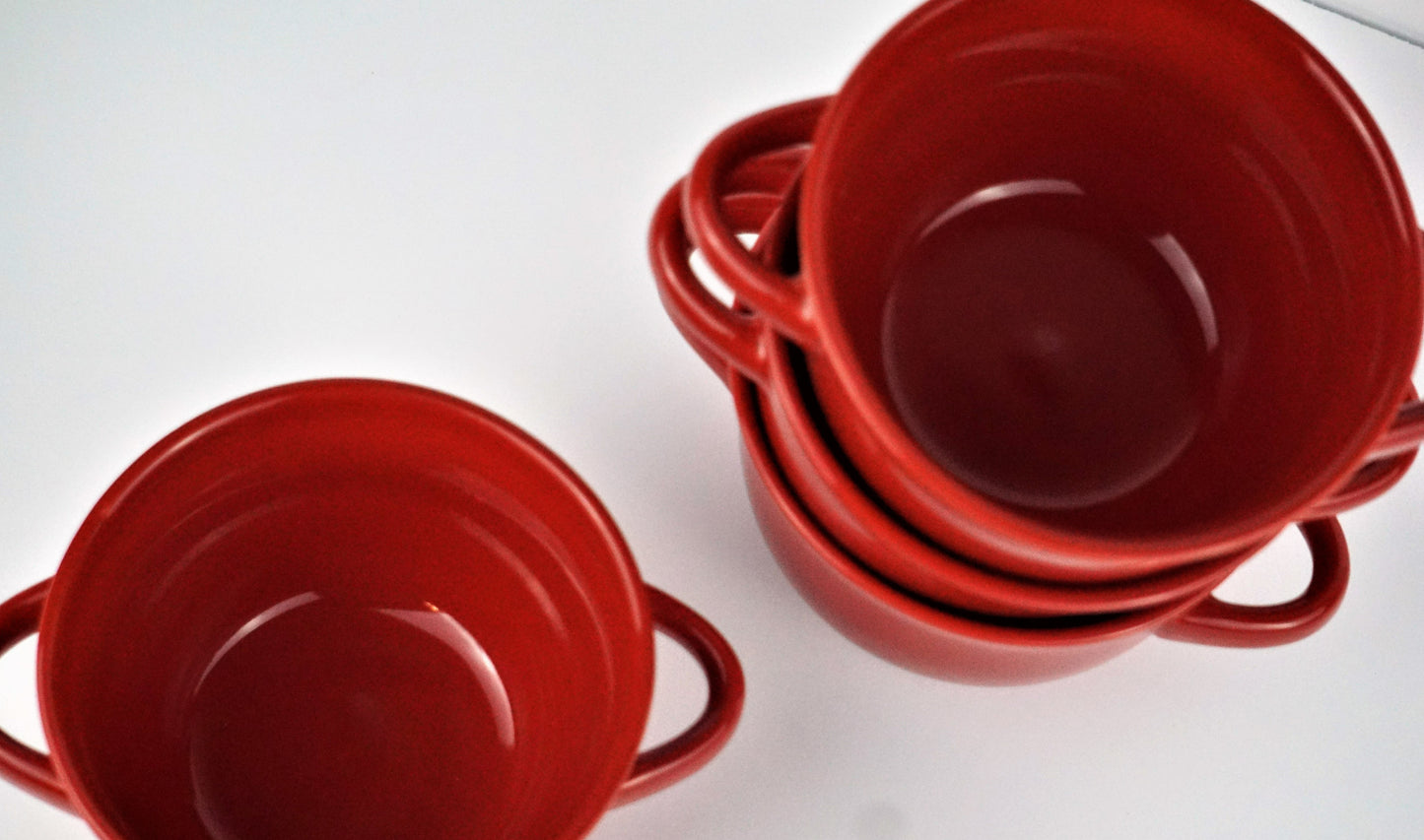 Ceramic Soup Bowls- Set of 4