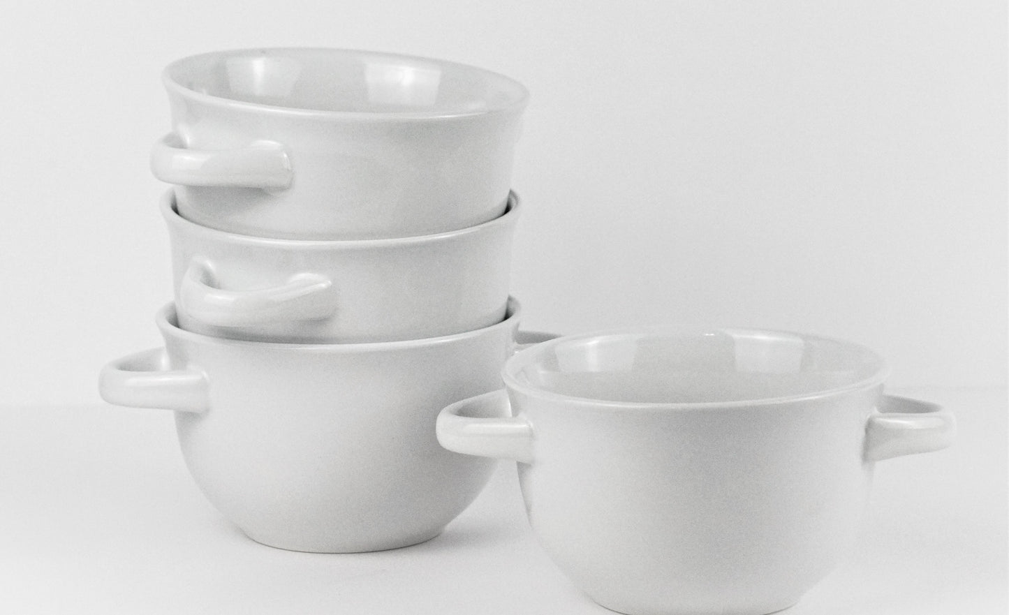 Ceramic Soup Bowls- Set of 4