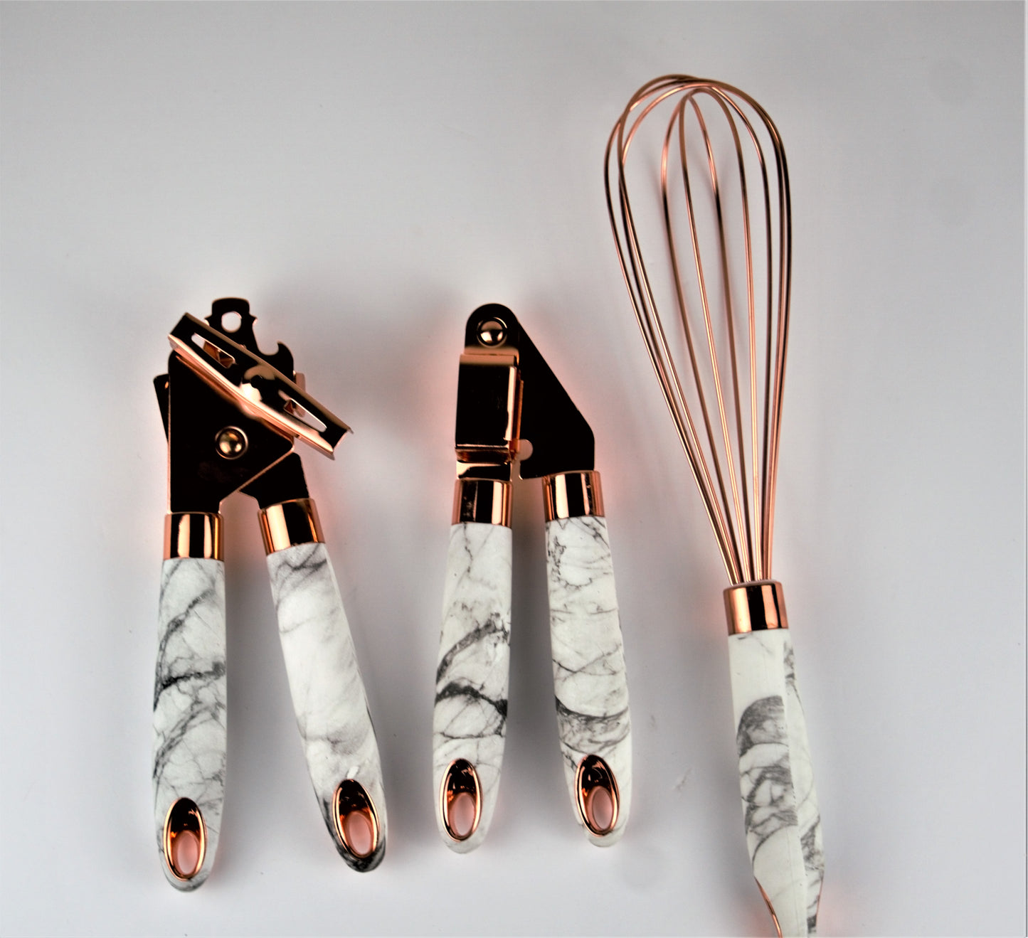 Rose Gold & Marble Gadget set - 3 Piece