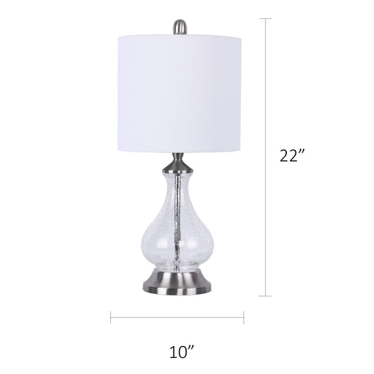 Glass Table Lamp