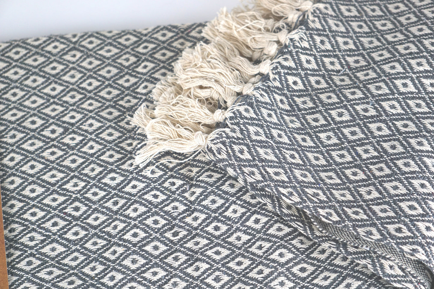 Patterned Cotton Throw
