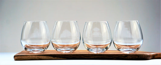 Stemless  Wine Glasses- Set of 4