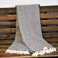Patterned Cotton Throw