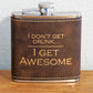 Leather Flask